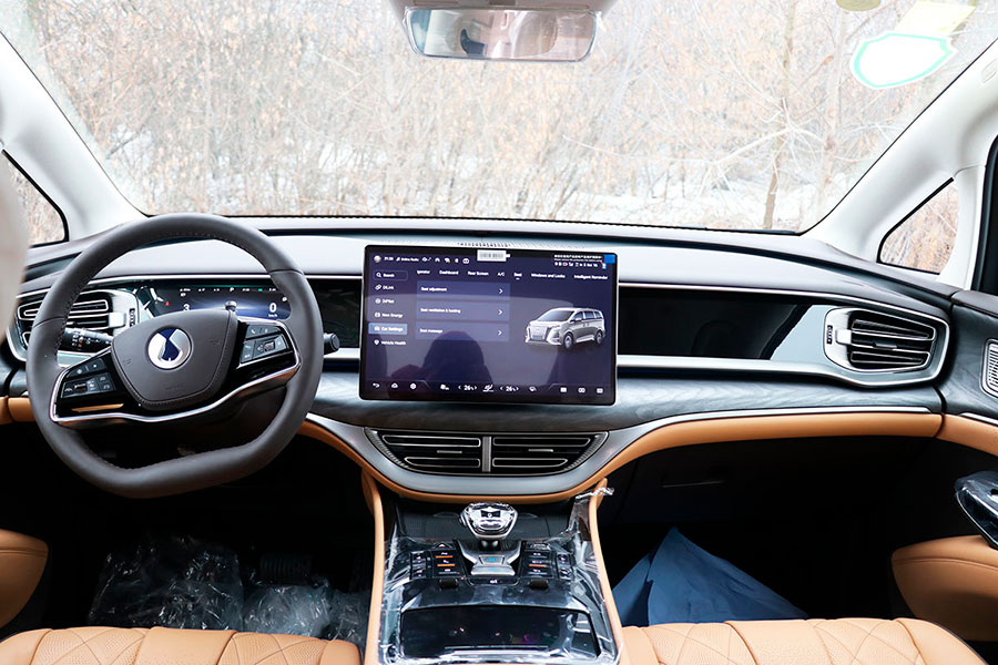 Тест-драйв Denza D9 в Минске